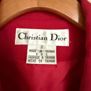 Dior Women's Red Jacket